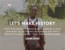 Tablet Screenshot of faceafrica.org